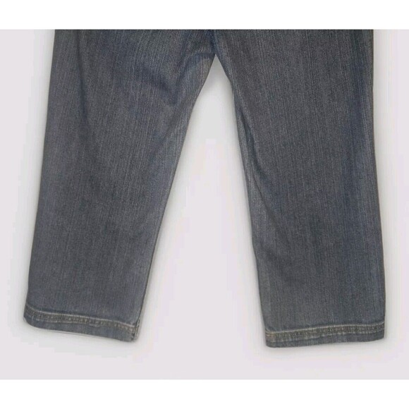 Levi's Denim Jeans Denizen Womens Size 4 Blue Capri Dark Wash Stretch Mid Rise - Picture 9 of 14